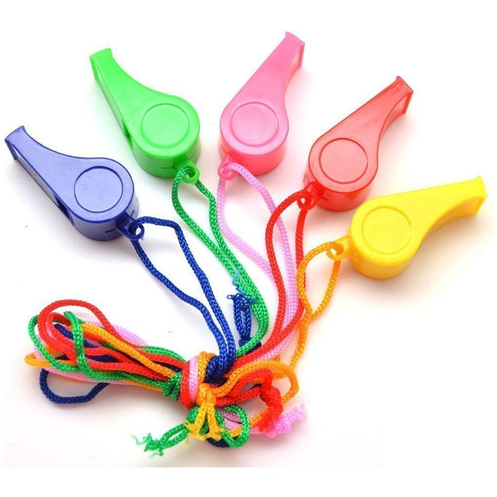 Vaughan A2123 ~ 55MM PLASTIC WHISTLE W/LANY 12 New zealand nz vaughan